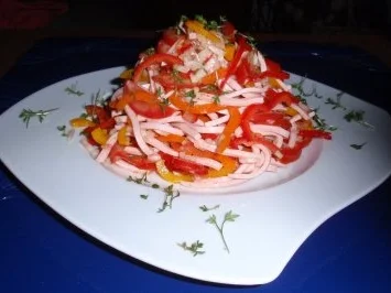 Bunter Wurstsalat - Rezept - Bild Nr. 4