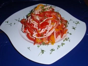 Bunter Wurstsalat - Rezept - Bild Nr. 3