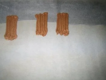 Rezept: Schoko- Katzenzungen Bild Nr. 2 Schoko- Katzenzungen - Rezept - Bild Nr. 2