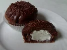 Cremegefüllte Schoko-Muffins - Rezept