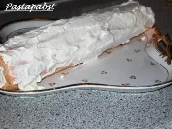 Zitronenquark-Biskuitrolle - Rezept - Bild Nr. 9