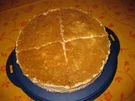 Erdbeerquarktorte mit Karamellguss - Rezept