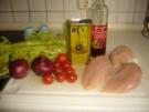 Hähnchenbrust mit Staudensellerie - Rezept