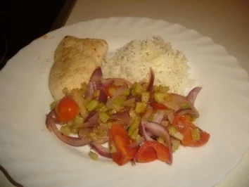 Hähnchenbrust mit Staudensellerie - Rezept - Bild Nr. 4