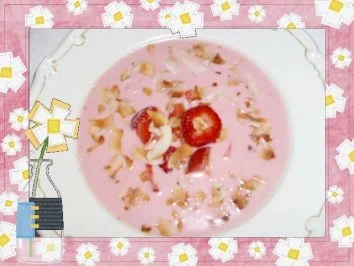 Rezept: Erdbeer-Kokos-Süppchen Erdbeer-Kokos-Süppchen - Rezept