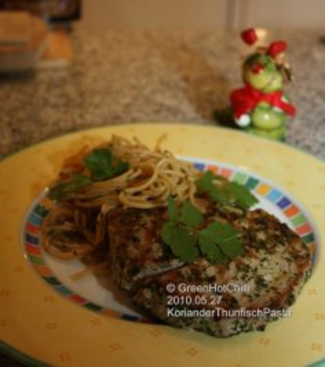 KorianderThunfischPasta (mit Bildern) - Rezept