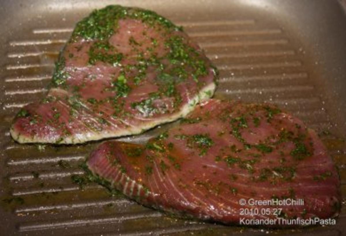 KorianderThunfischPasta (mit Bildern) - Rezept - Bild Nr. 3