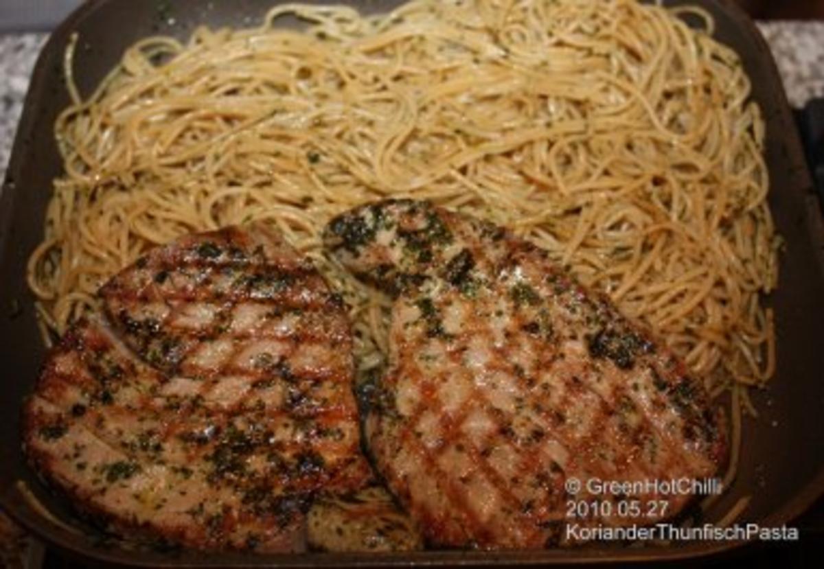 KorianderThunfischPasta (mit Bildern) - Rezept - Bild Nr. 5