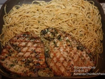 Rezept: KorianderThunfischPasta (mit Bildern) Bild Nr. 5 KorianderThunfischPasta (mit Bildern) - Rezept - Bild Nr. 5