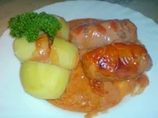 Eingewickelte Hackfleischröllchen - Rezept