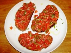 Tomaten-Bruscetta - Rezept
