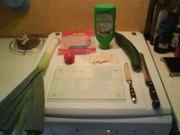 Rezept: Abendbrot: Focaccio belegt Bild Nr. 4 Abendbrot: Focaccio belegt - Rezept - Bild Nr. 4