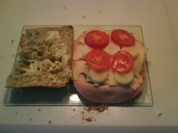 Rezept: Abendbrot: Focaccio belegt Bild Nr. 6 Abendbrot: Focaccio belegt - Rezept - Bild Nr. 6