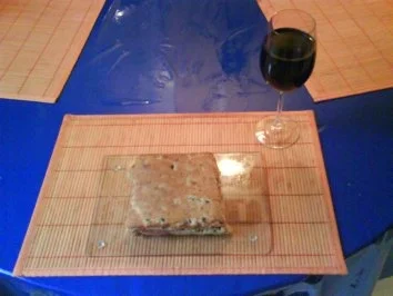 Abendbrot: Focaccio belegt 2 - Rezept