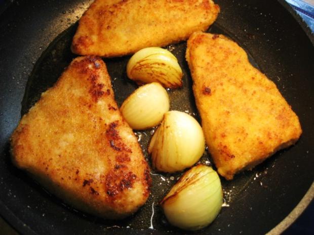 Putenschnitzel paniert ... - Rezept mit Bild - kochbar.de