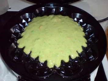 Rezept: Grüne Waffeln mit Paprika Bild Nr. 10 Grüne Waffeln mit Paprika - Rezept - Bild Nr. 10