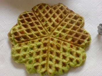 Rezept: Grüne Waffeln mit Paprika Bild Nr. 11 Grüne Waffeln mit Paprika - Rezept - Bild Nr. 11