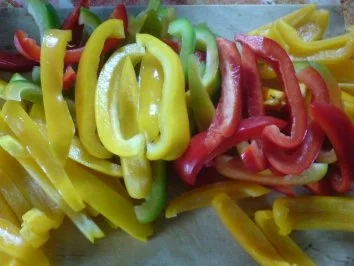 Rezept: Grüne Waffeln mit Paprika Bild Nr. 13 Grüne Waffeln mit Paprika - Rezept - Bild Nr. 13