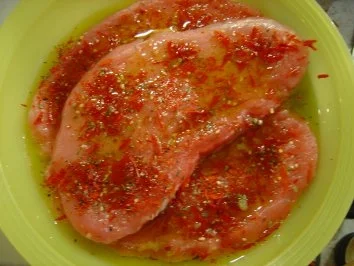 Mediteraner Schnitzelauflauf überbacken mit Feta bzw. Schafskäse - Rezept - Bild Nr. 2