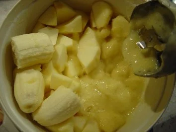 Apfel-Bananen-Creme - Rezept - Bild Nr. 3