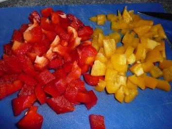 Rezept: Gemüse in Käsesoße auf Tortellini Bild Nr. 5 Gemüse in Käsesoße auf Tortellini - Rezept - Bild Nr. 5