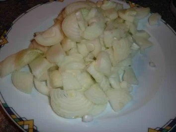 Rezept: Gemüse in Käsesoße auf Tortellini Bild Nr. 6 Gemüse in Käsesoße auf Tortellini - Rezept - Bild Nr. 6