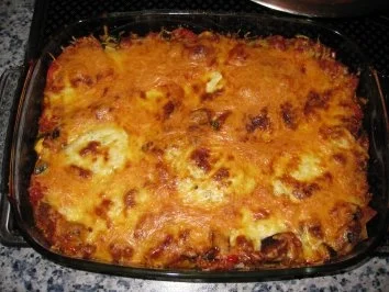 Rezept: Nadine´s Gemüse-Hack-Lasagne Bild Nr. 4 Nadine´s Gemüse-Hack-Lasagne - Rezept - Bild Nr. 4