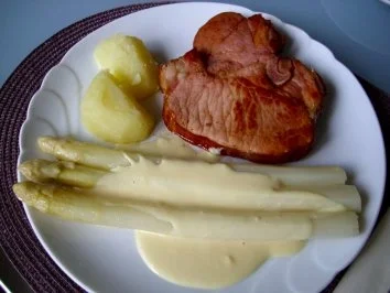 Spargel in Alufolie im Ofen gegart - Rezept
