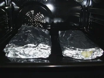 Spargel in Alufolie im Ofen gegart - Rezept - Bild Nr. 3