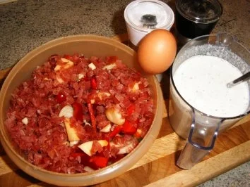 Rezept: Paprika-Zwiebel -Apfelkuchen Bild Nr. 5 Paprika-Zwiebel -Apfelkuchen - Rezept - Bild Nr. 5