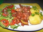 Brathering mit Oliven,  Anchovis.....                (Fotos) - Rezept