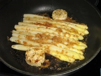 Spargel-Fritata mit Schinkenspießchen - Rezept - Bild Nr. 2