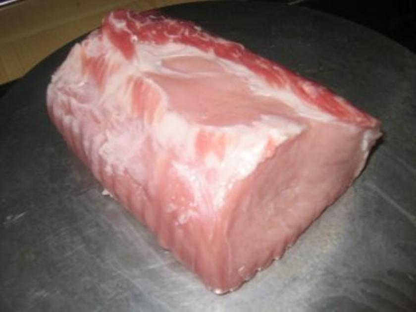Fleisch: Zwiebel Bärlauch Braten - einfach - 39 kcal/100g