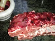 FLEISCH: Costillas pelado de Cordero - Rezept