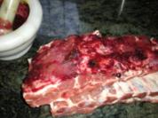 FLEISCH: Costillas pelado de Cordero - Rezept