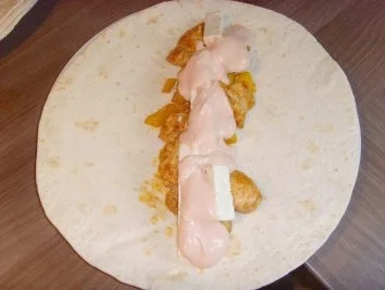 Rezept: Wraps mit Hähnchenbrust Bild Nr. 4 Wraps mit Hähnchenbrust - Rezept - Bild Nr. 4