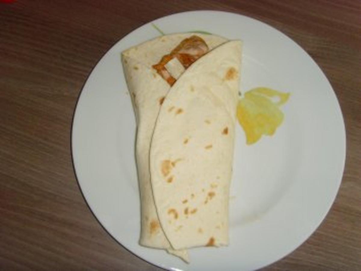 Wraps mit Hähnchenbrust - Rezept By Suewema