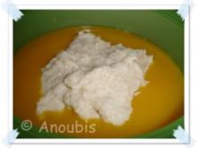 Hauptgericht süss - Dinkelgriess auf Mango - Rezept