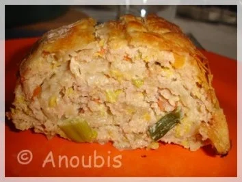 Hackfleischgericht - Gemüse-Hackrolle mit Blätterteig - Rezept