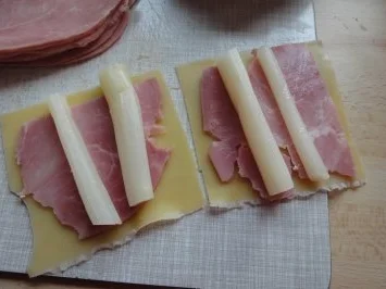 Überbackene Schinken-Spargel-Röllchen - Rezept - Bild Nr. 5