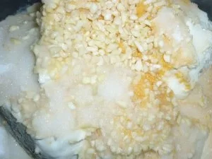 So sollte man es nicht machen.. der Orangen-Apfelkuchen - Rezept - Bild Nr. 2