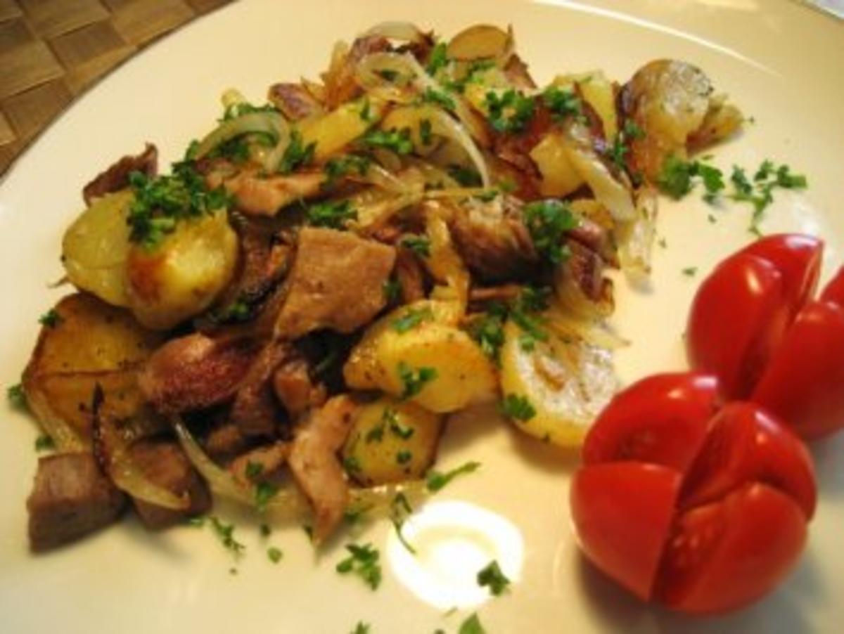 Tiroler Herrengröstl - heute mal mit Entenfleisch ... - Rezept - Bild Nr. 6