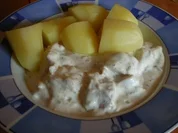 Matjes in Dill-Jogurt-Sahne - Rezept
