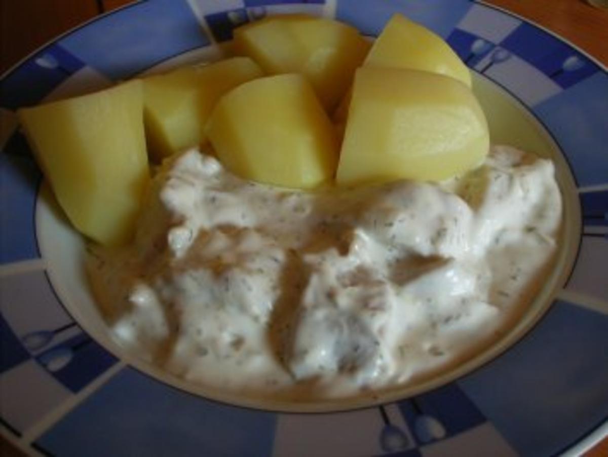 Matjes in Dill-Jogurt-Sahne - Rezept By brownie3