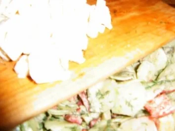 Gurken-Paprika-Tomatensalat - Rezept - Bild Nr. 6