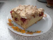 Apfel-Cranberrie-Kuchen mit Baiserhaube - Rezept
