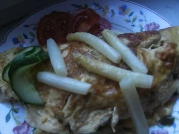 Omlett mit leckerem Gemüse - Rezept - Bild Nr. 7