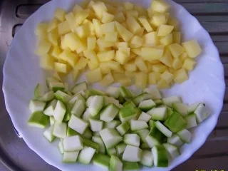 Rezept: Kochen: Geflügel-Zucchini-Kartoffel-Eintopf Bild Nr. 5 Kochen: Geflügel-Zucchini-Kartoffel-Eintopf - Rezept - Bild Nr. 5