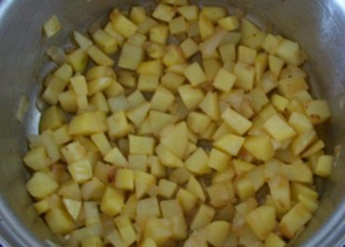 Kochen: Geflügel-Zucchini-Kartoffel-Eintopf - Rezept - Bild Nr. 6