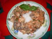 Hähnchengeschnetzeltes mit Basmati-Reis - Rezept